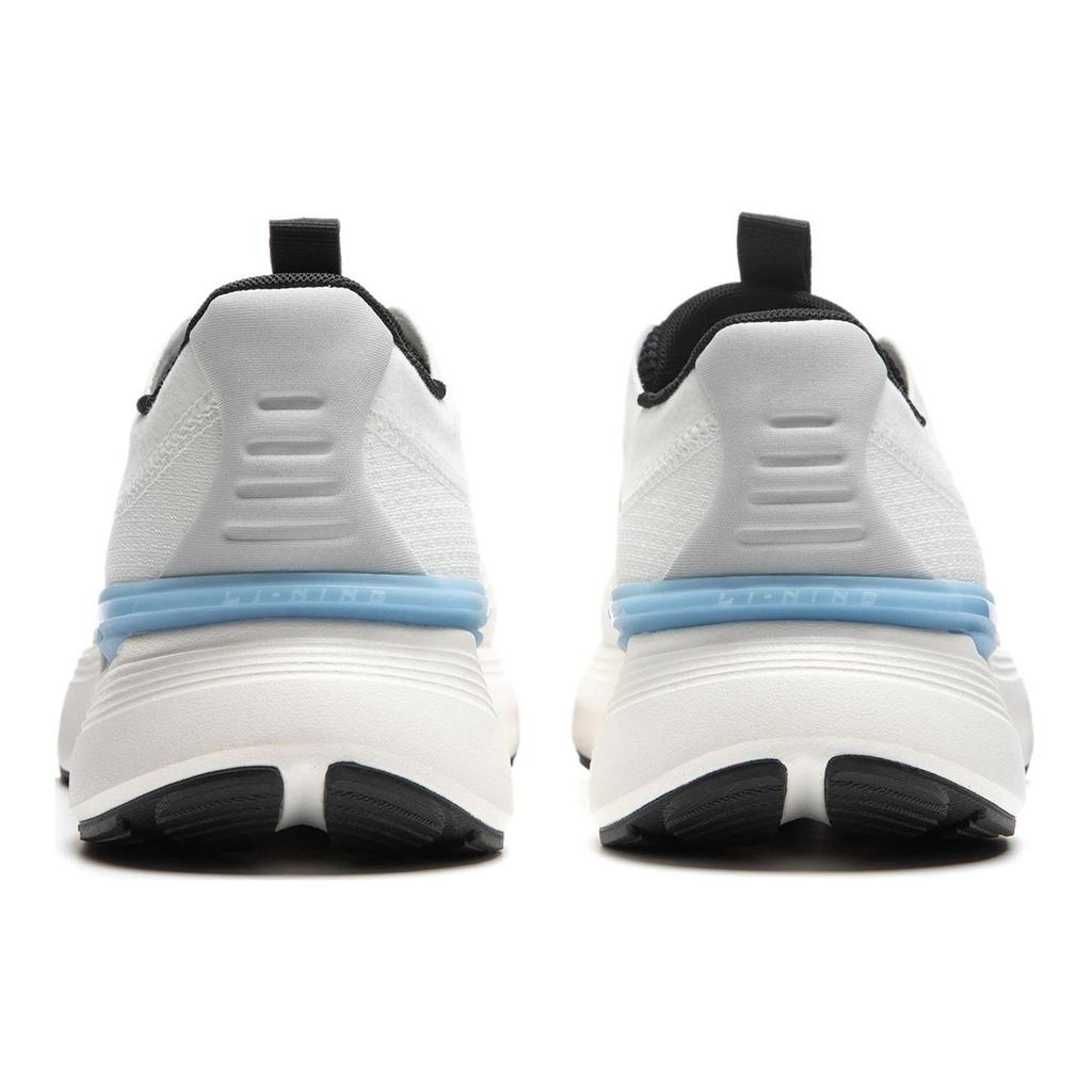 Li Ning Light Shadow Element Reflexní Podpora Protiskluzové Odolné proti Opotřebení Nízké Neformální Běžecké Boty Pánské Tenisky Bílé Modré ARHU027-2