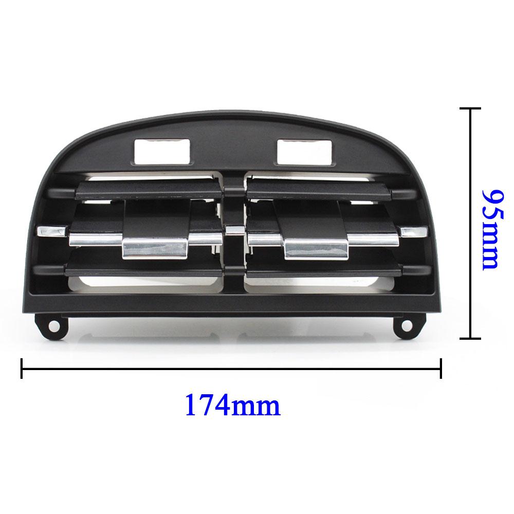 Bil Baksäte Mittkonsol Luftkonditionering AC Ventilgaller Utloppsskydd Panel För Maserati Ghibli 2014 2015 2016 2017