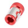 5Pcs Schraubendreher Magnetischen Ring Anti Slip Aluminium Legierung Zubehör(rot)