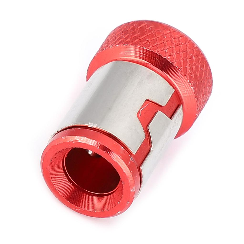 5Pcs Schraubendreher Magnetischen Ring Anti Slip Aluminium Legierung Zubehör(rot)