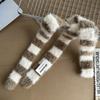 Sweet Cool Long Narrow Scarves Harajuku Style Stripe Shawl Cute Y2K Striped Scarf  Streetwear