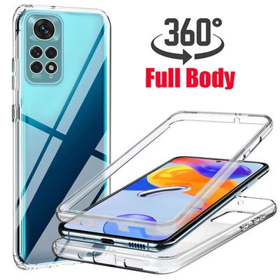 360 Double Layer Protect Phone Case for iPhone 16 17 15 14 Pro 13 11/Samsung S25 Ultra S24 FE S26 S23 A36 A56 A55/Xiaomi 13T Redmi Note 13 Pro Cases