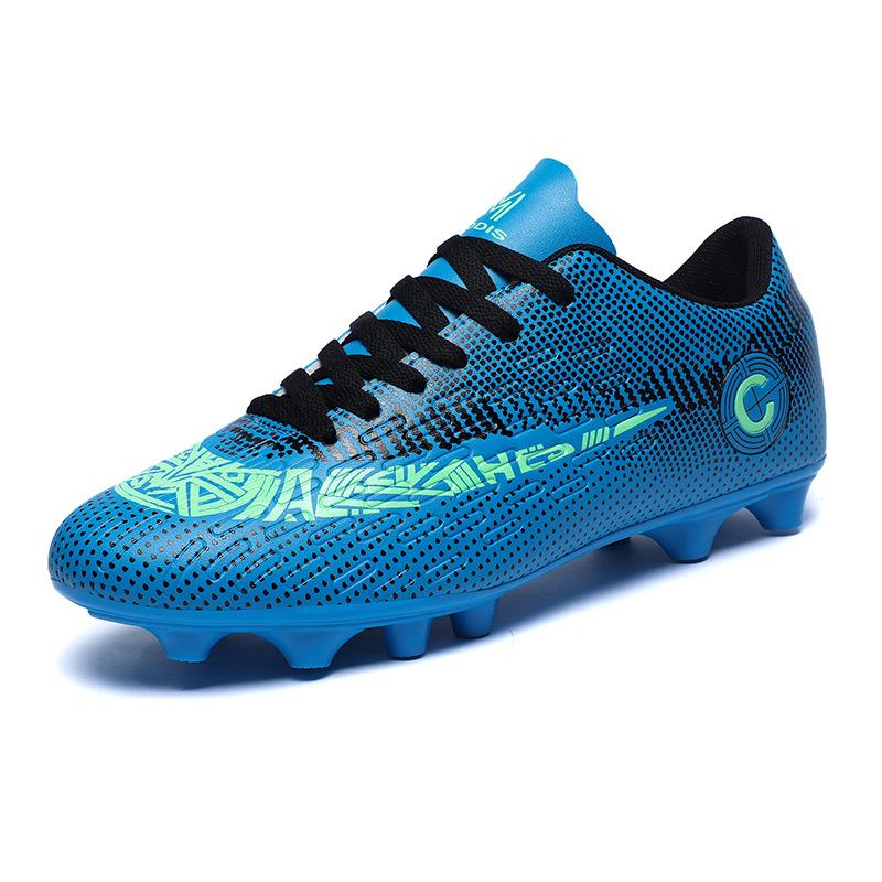 Cross-border Low-top Football Shoes C Standard Long Nails Children's Game Shoes Broken Nails Football Training Shoes Soccer Shoes