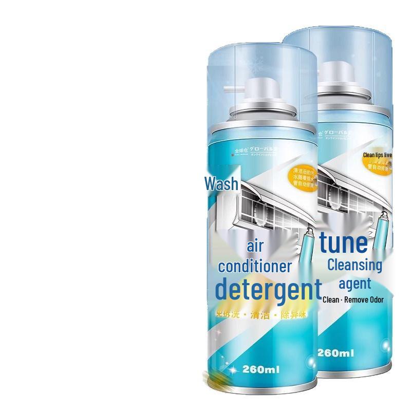 Wall-Mounted Air Conditioner Deep Cleaning & Deodorizing Foam - No Disassembly or Washing Needed