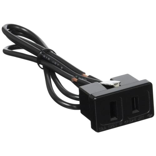 Panasonic WF2070K Inset Outlet with Furniture Door with Lead Wire