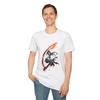 Samurai Swordswoman Anime Warrior Fantasy Gothic Combat Unisex Softstyle T-Shirt