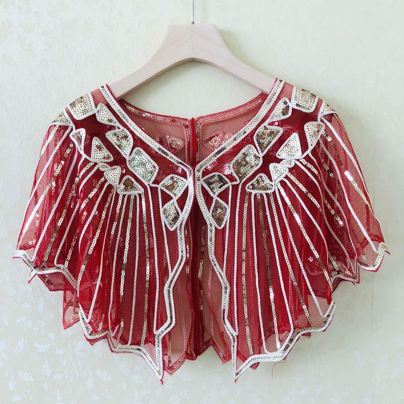 Women's Summer Sequin Shawl Cardigan: Versatile Evening Cape for Sun Protection, Perfect with Skirts.