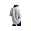 Polo Ralph Lauren Striped Button Logo Long Sleeve Shirt Women Shirts Blue 211970691-007