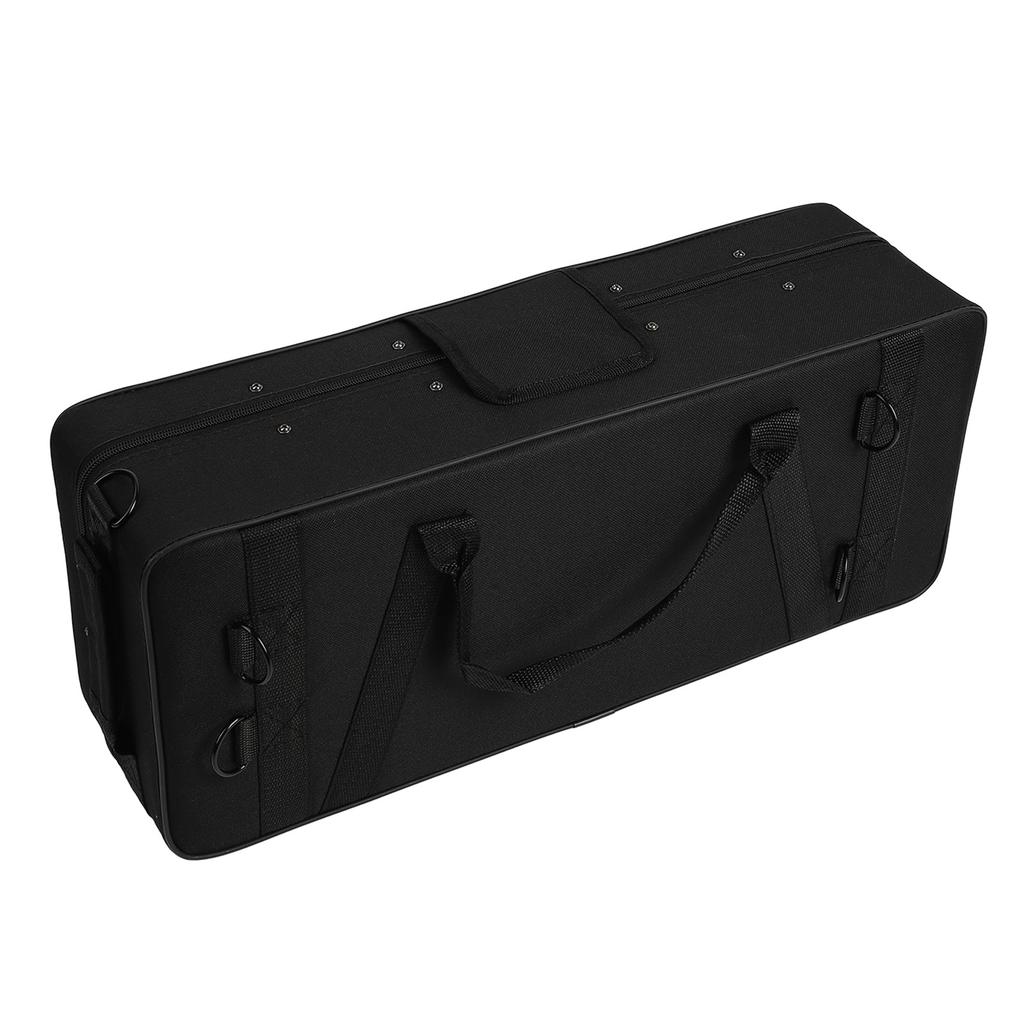 Trumpet Storage Box with Shoulder Strap Multiple Compartments Oxford Cloth Trumpet Suitcase Case