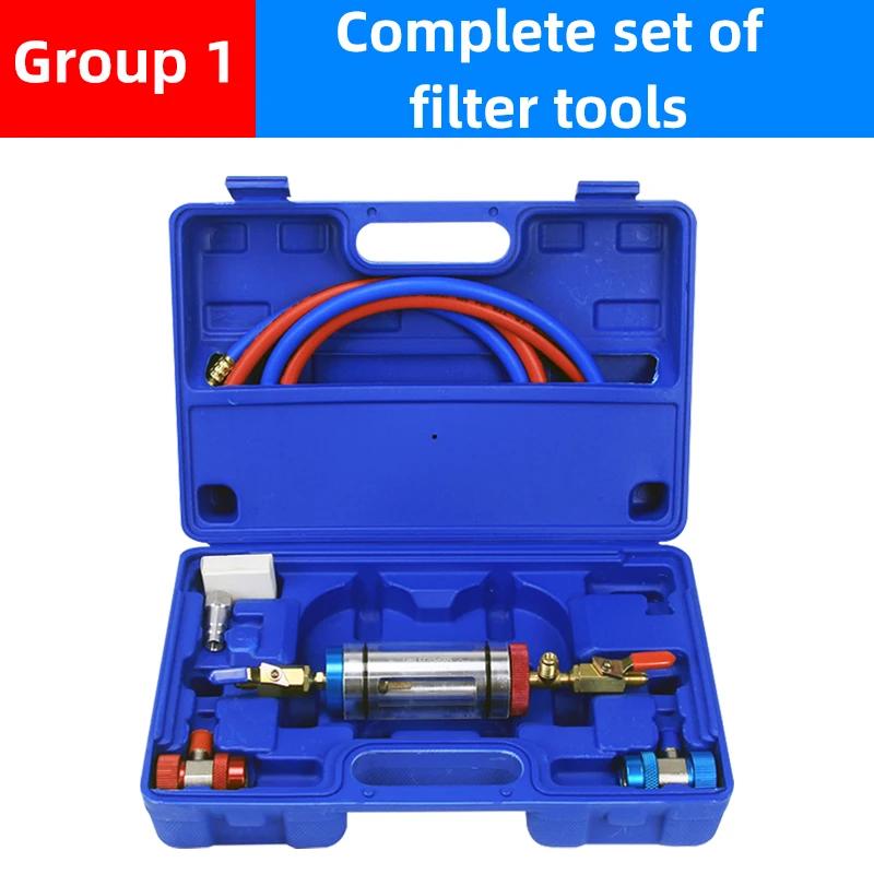 Automotive Air Conditioning Refrigeration Oil Filtration Analyzer Refrigerant Oil Replacement Tool Purity Detection Purifier