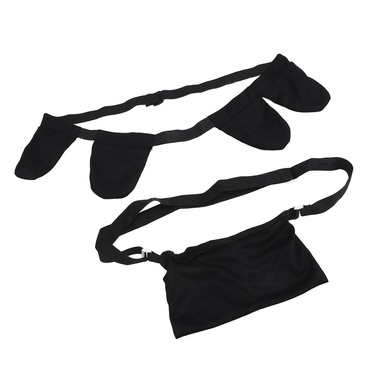 

Держатель дренажа после мастэктомии 4 дренажных мешочка с сумкой для душа Регулируемый после увеличения/уменьшения груди Black