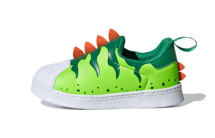 

Adidas Originals SUPERSTAR 360 Low top Toddler Shoes Fresh Green Infant And Toddler GX3269 24