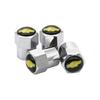 4PCS Alloy for Chevrolet Car Emblem Tire Valve Caps Sail Silverado Cruze Captiva Malibu Orlando Aveo Lacetti Wheel Stem Covers  KA9