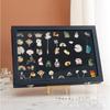 Pin Display Case Breastpin Medal Display Box Storage Box Dust-Proof Brooch Box Display Rack Jewelry Medal Collection Display Box