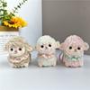 Lamb New Year Sheep Plush Doll Ornaments Fluffy Lamb Pendant Sheep Plush Keychain  Bedroom Decor