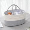 Miflame Portable Baby Supplies Storage Basket