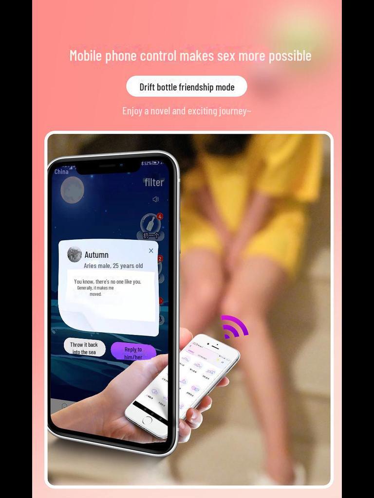 Tragbares, ferngesteuertes vibrierendes Schmetterlingsspielzeug für Paare – diskretes und unterhaltsames intimes Gadget für Studenten