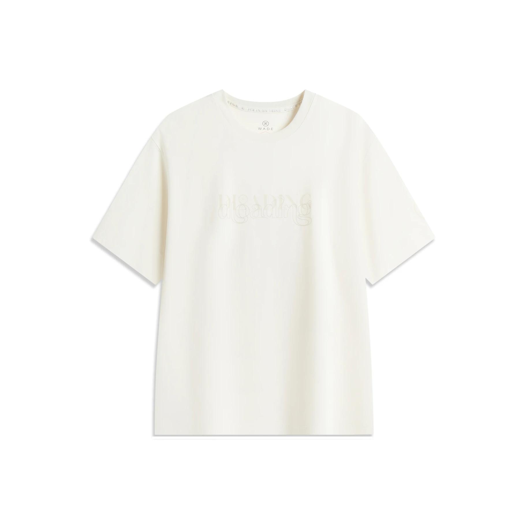 

Li-Ning Футболка мужская Wade Series с принтом букв, круглым вырезом, свободного кроя, с коротким рукавом AHSV817-2 L