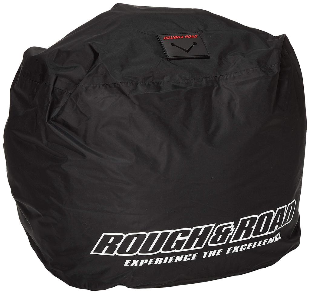 Rough and Road RR9908 Pocket Helmet Cover, Black, 15.7 X 9.8 X 13.8 Inches (40 X 25 X 35 Cm)