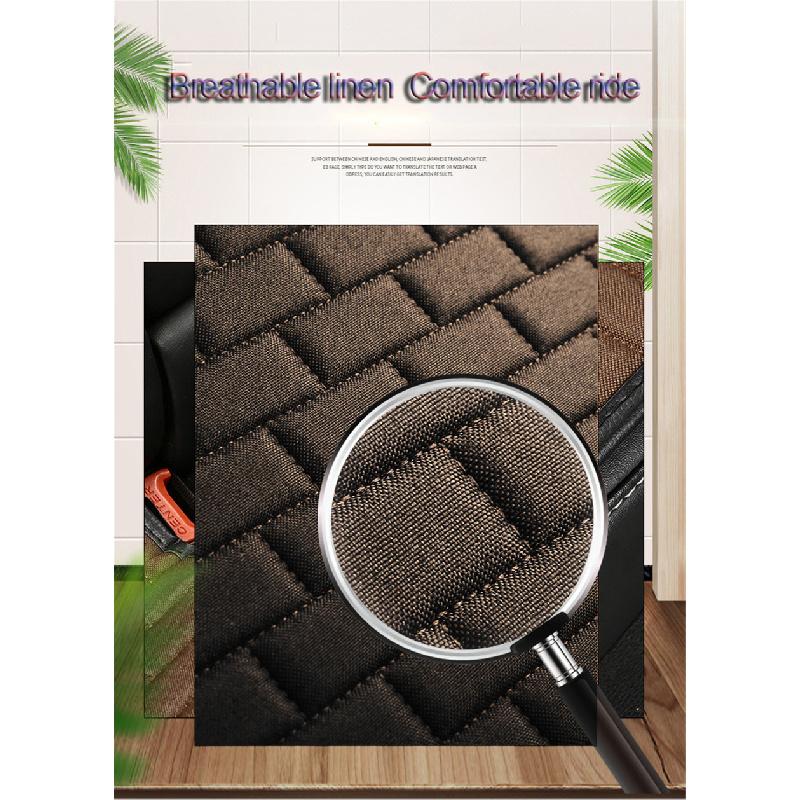 Neue Universelle Auto Vordersitz Kissenbezug Matte Schutz Schwarz Passend für die meisten LKW, SUV, Van