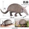 Wild Safari Animal Figurines: Giraffe, Elephant, Rhinoceros, Brown Bear, Tiger, Lion, Leopard, Hippopotamus - Solid Cognitive Toys