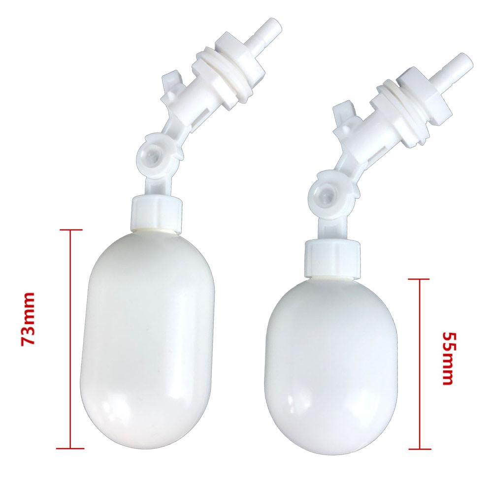 14 Inch Float Ball Valve for RO Water and Fish Tank Use Features Automatic Shut Off and 1/4 Inch Quick Connect Inlet