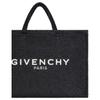Givenchy Large G-Tote Raffia Shopping Bag Black Women Tote_bags BB50UMB1SQ-001