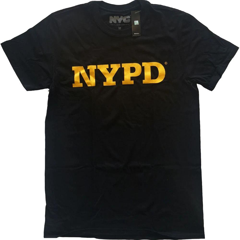 New York City Unisex TShirt Nypd Text Logo S