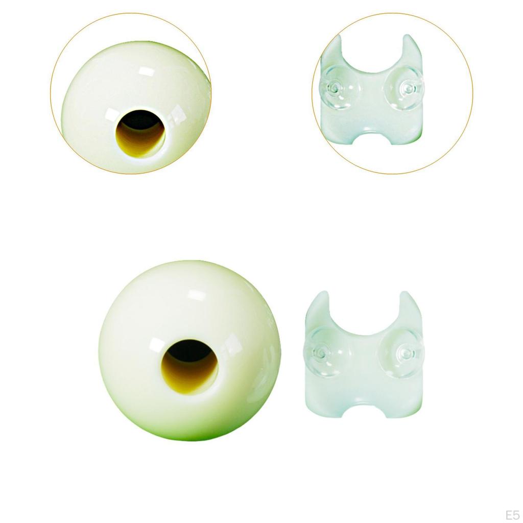 Billiards Cue Ball with Hole Billiard Rod Stroke Exerciser Stable Improve Hitting Level Aiming