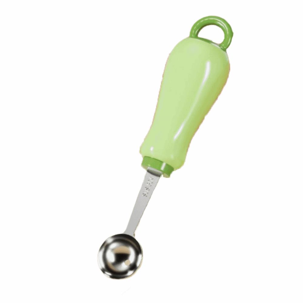 Stainless Steel Fruit Ball Spoon Non-Stick Fruit Scoop Ice Cream Digger Kitchen Gadgets