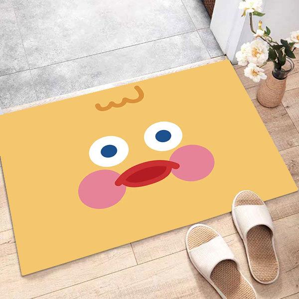 Diatom Mud Anti-Skid Water Absorption Cartoon Funny Entry Door Floor Mat Entrance Door Mat Toilet Bathroom Door Mat Quality