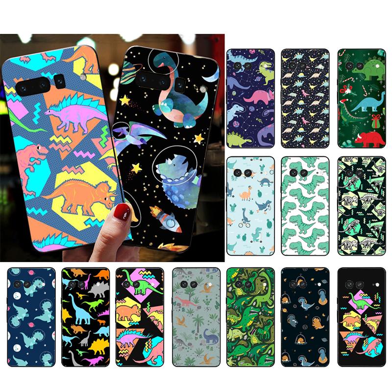 Cute Dinosaur Baby Phone Case For Google Pixel 10 Pro 9 Pro XL 9A 8 7 6 Pro Pixel 8A 7A 6A Pixel 8 7 6 5