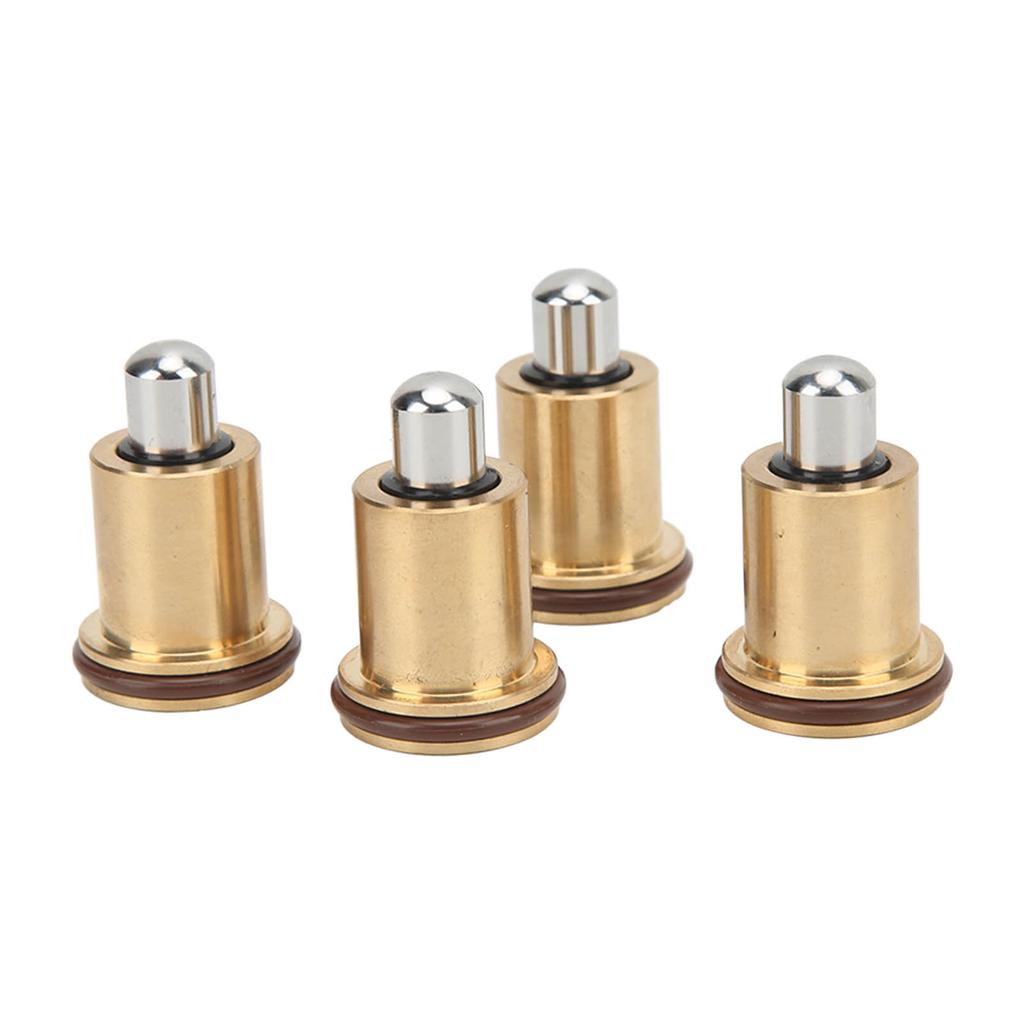 4 piezas de mango de joystick de excavadora de alta dureza y buen sellado, varilla de operación de cabeza de guerra de repuesto para