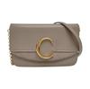 [Pre-Owned] C Buckle Small Calfskin Chain Shoulder Bag - Very Good #OELCOY