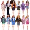 4 Sets/Pack Doll Clothes Handmade Fashion Casual Suit Outfits Coat Clothing Accessories for 11.5in/30cm Dolls Toys For Children