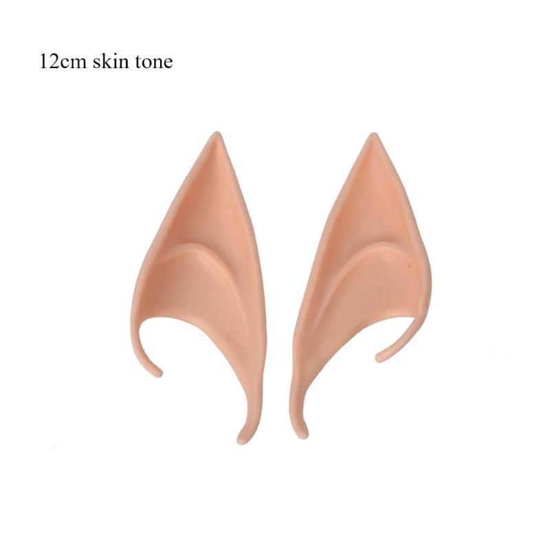 Exquisite Latex Elf Ears for Mystical Fairy and Angel Cosplay Halloween Costume Accessories Photo Props Ideal for Adults