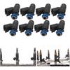 8er-Pack Einspritzdüsen 12613412 Kompatibel mit GMC Sierra 4WD 1500 2500 HD 3500 HD