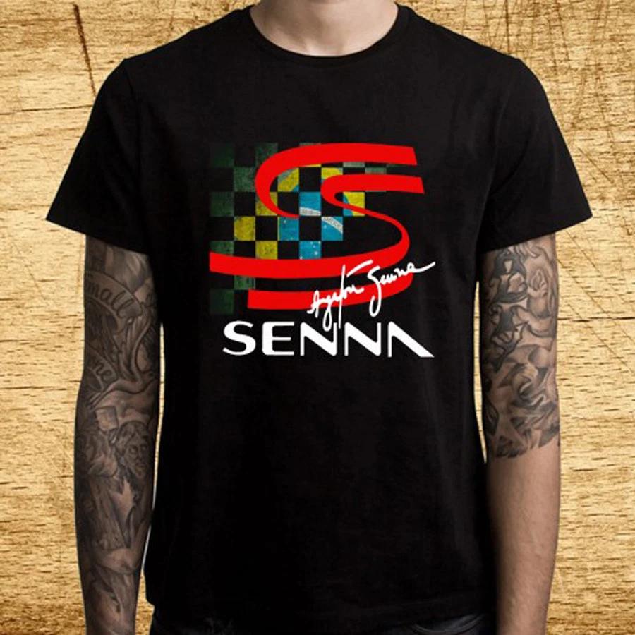Men s and Women s T-shirts Ayrton Senna Brazil Racing S