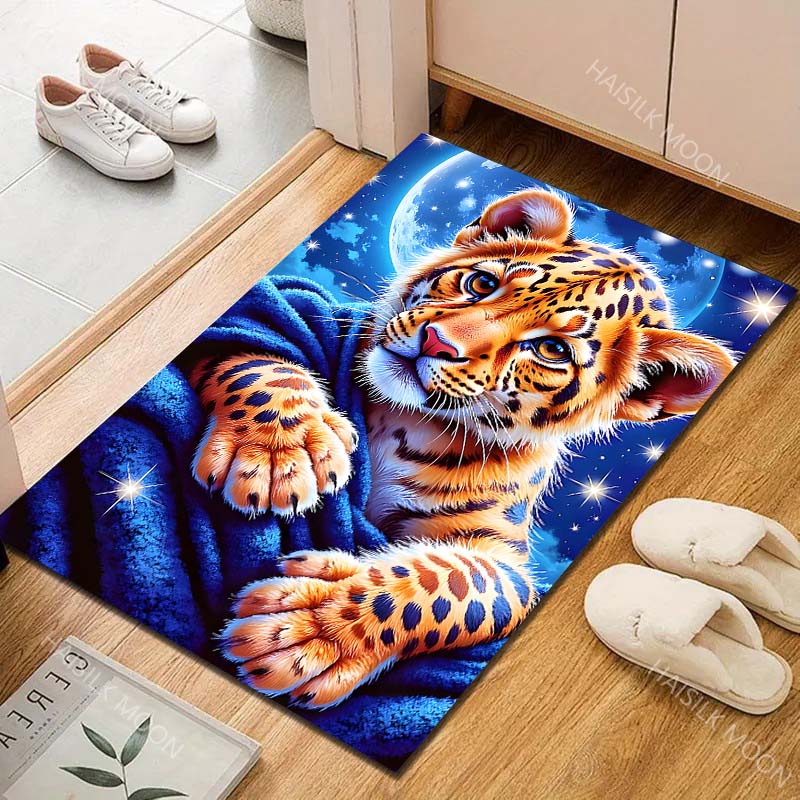 1PC Cub in Starry Night Carpet for Living Room Bedroom Sofa Home Decor Rus Non-slip Floor Mat Luxury Gift Multiple sizes