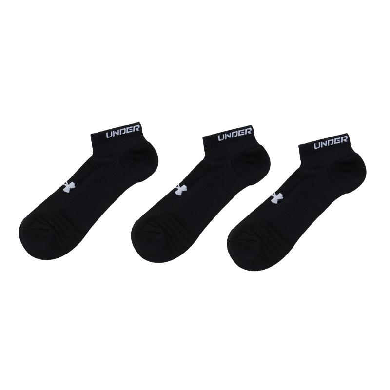 Under Armour SS25 Ankle Socks Unisex 3 Pack 25510206-001 M