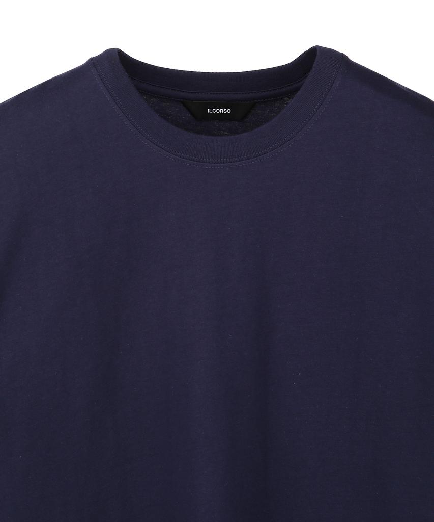IL CORSO Essential Short Sleeve T-Shirt Dark Navy Iets5E502N3