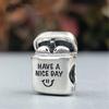 925 Silver Charm Bracelet DIY Jewelry Gift for Women with Guitar Dice Headphones Candy Pendant Fashion Accessories
