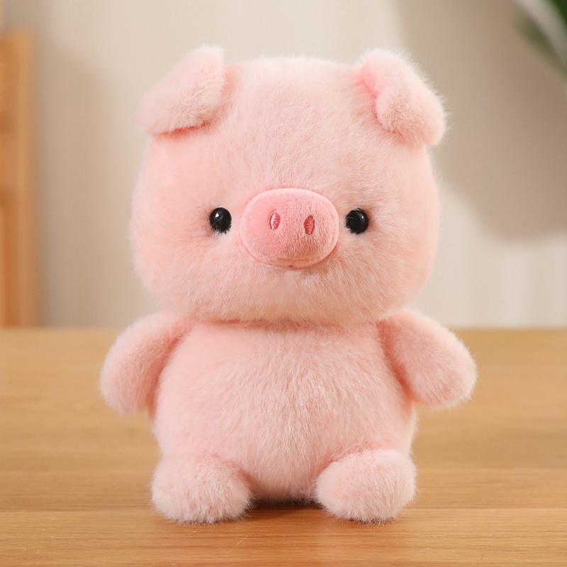New Cartoon Animal Plush Toy Stuffed Bear Raccoon Sheep Fox Penguin Pig Elephant Otter Squirrel Rabbit Cat Panda Duck Dog Doll