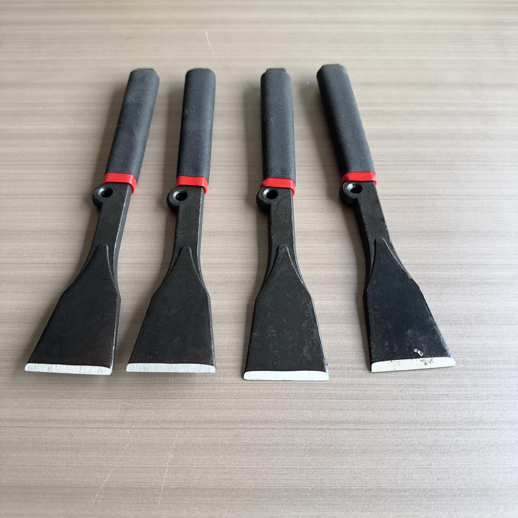 Multifunctional High Carbon Steel Chisel: Flat, Grooving, Punching, Stone Masonry, Cleaning, and Steel Pry Bar