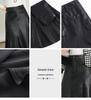 Women's Genuine Leather High Waist A-Line Midi Skirt - Autumn/Winter 2025 Fashion