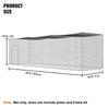 Baseball Batting Netting, Professional Softball Baseball Batting Hitting Training Net, Practice Portable Pitching Cage Net with Door & Carry Bag,