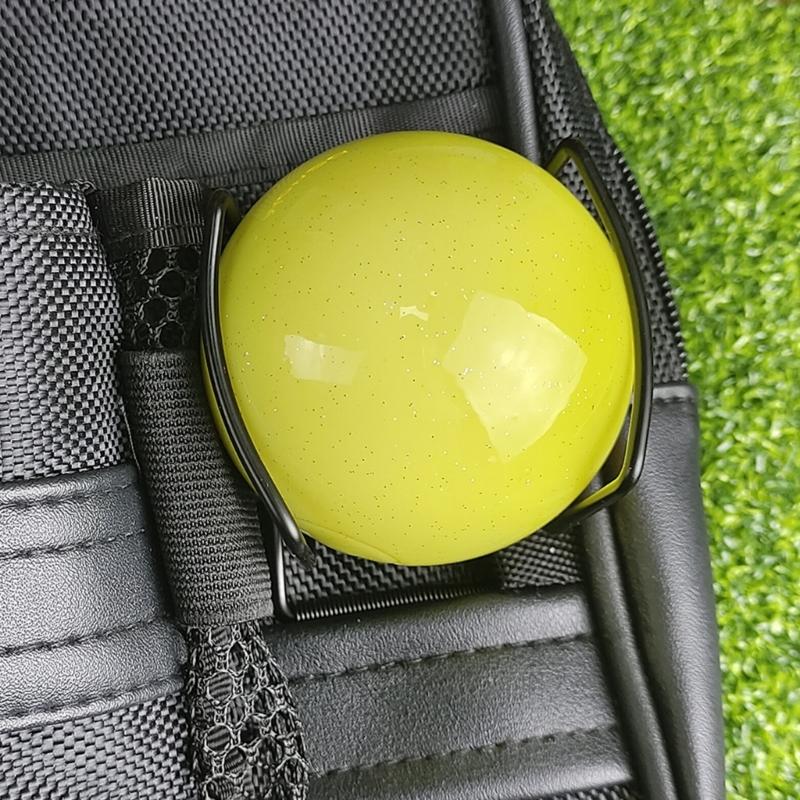 Golf Training Equipment Metal Ball Clip Corrosions Proof Construction Golf Ball Holder Clip Golf Ball Positioning Tool