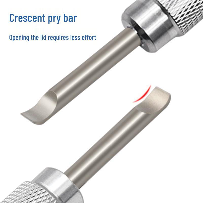 Aluminum Handle Watch Back Case Opener and Battery Replacement Pry Tool for Clock Repair