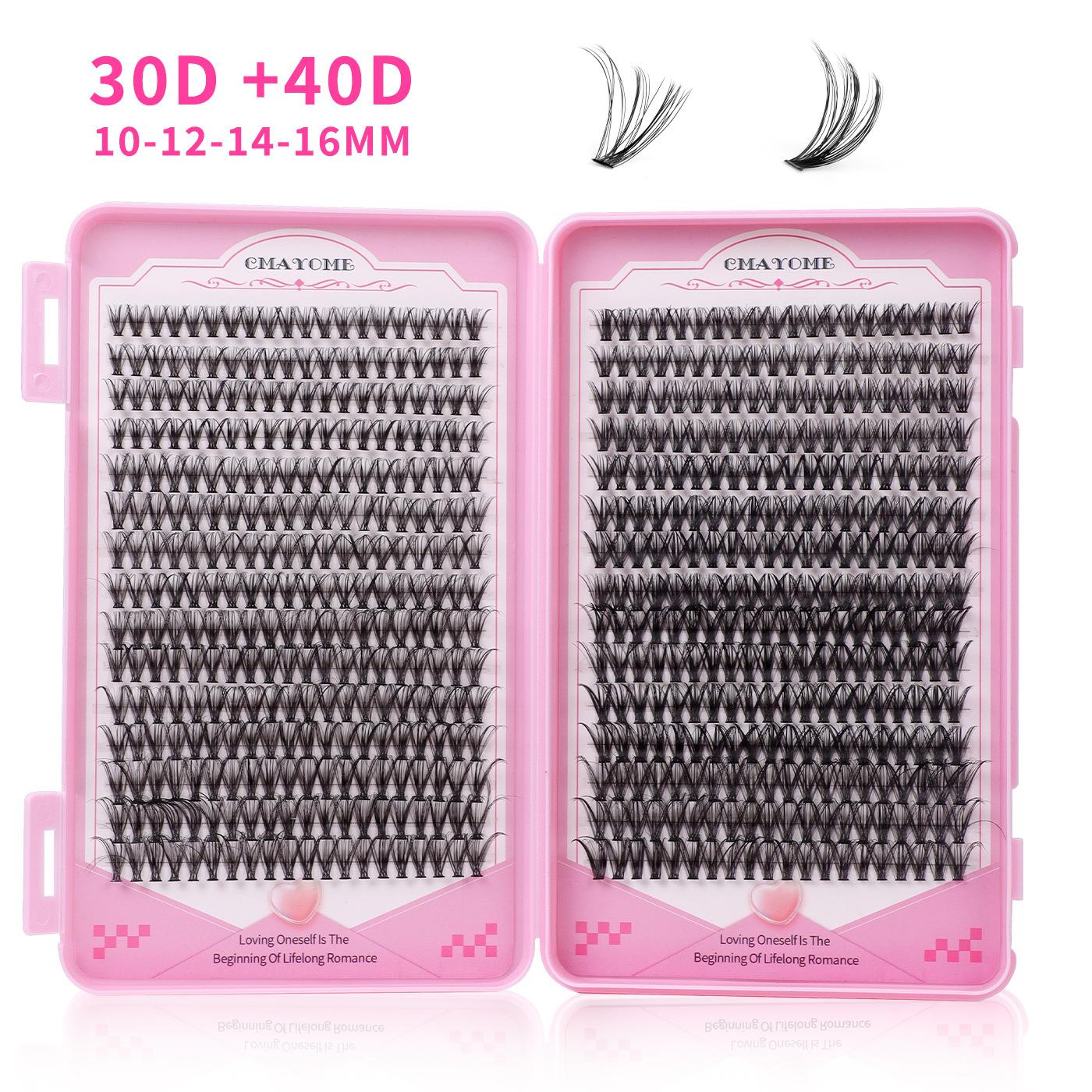

600 Tufts Of D Song Single Tufts Of False Eyelashes 80D100Ddiy Segmented Grafting To Extend Natural Dense Hair