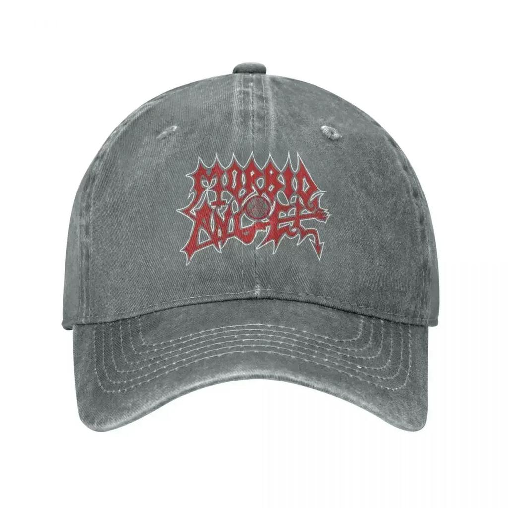 Morbid Angel Unisex Baseball Caps Music Band Distressed Washed Caps Hat Vintage Outdoor Running Golf Snapback Cap